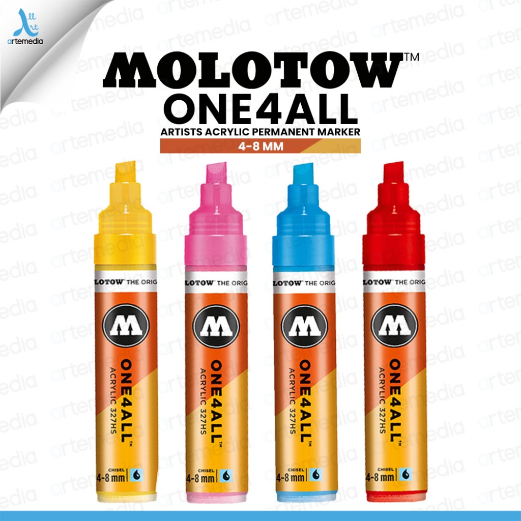 

MOLOTOW ONE4ALL 4-8MM ACRYLIC PAINT MARKER