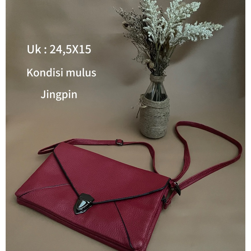 Tas slingbag preloved import