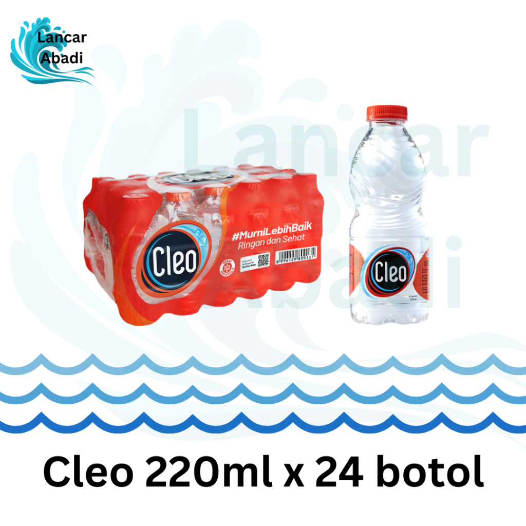 

Cleo Botol Mini 220ml isi 24 (1pack) Air Minum