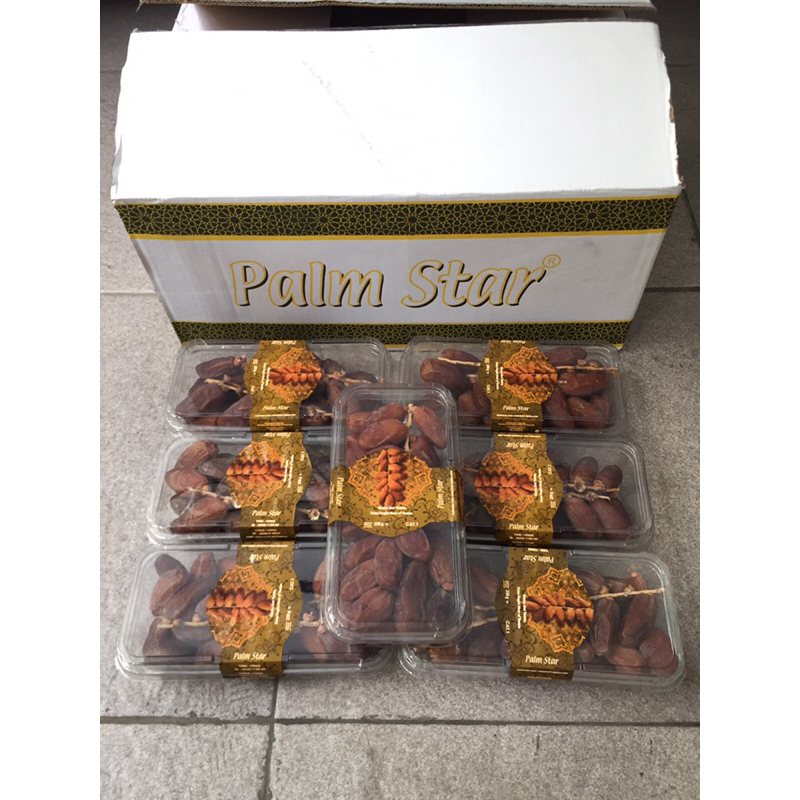 

Kurma Palm Star Tunisia Mika 1 Dus (Isi : 24 Pack) Fresh Import