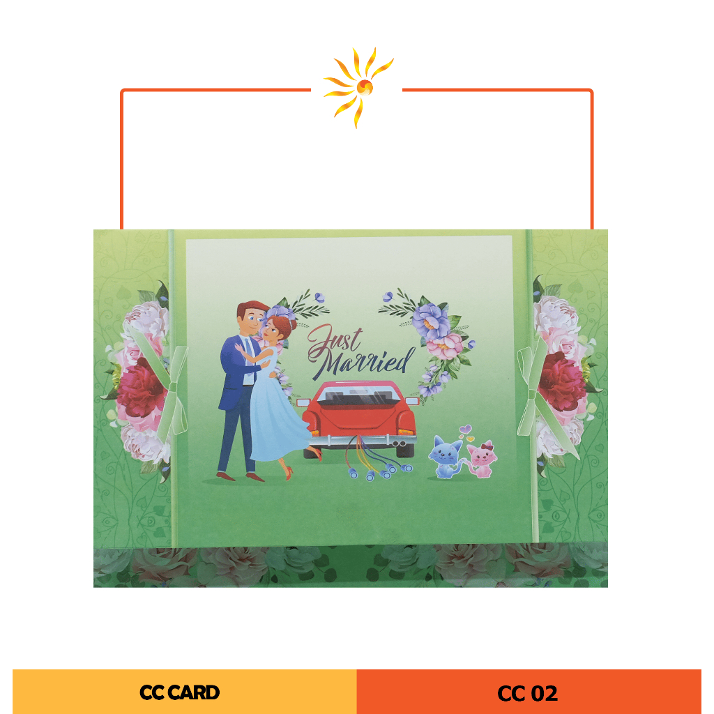 

Blangko Undangan Pernikahan / Wedding Invitation CC 02 / 04 / 05 / 08 - ISI 100 PCS (BLANGKO KOSONG) - Sun Graphic