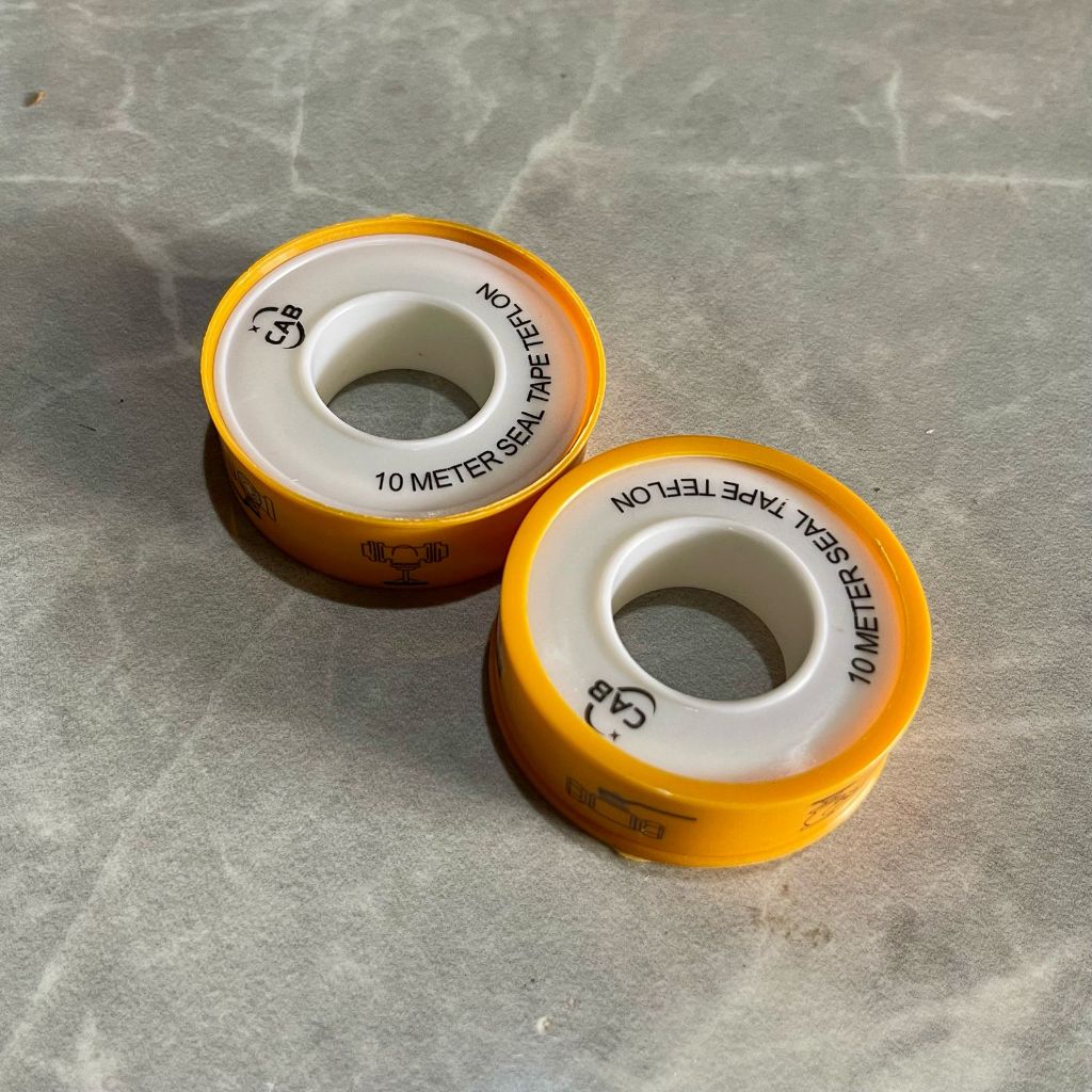 CAB Sealtape Seal Tape Kran Air 10M / Isolasi Keran Air / Lakban Kran tebal SEAL tape sambungan kran