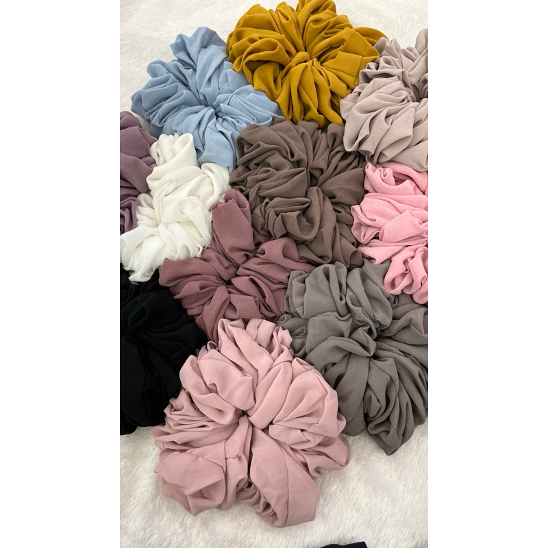 SCRUNCHIE BUTIK IKAT RAMBUT - JUMBO