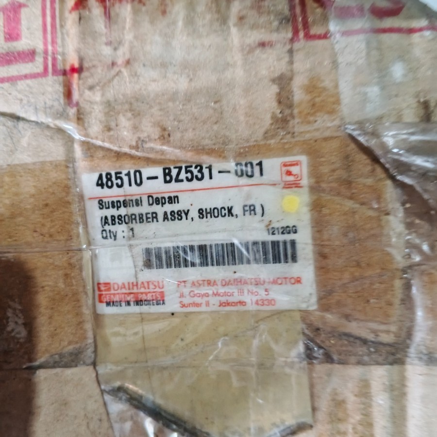 Shock FR RHLH Luxio 48510-BZ531-001