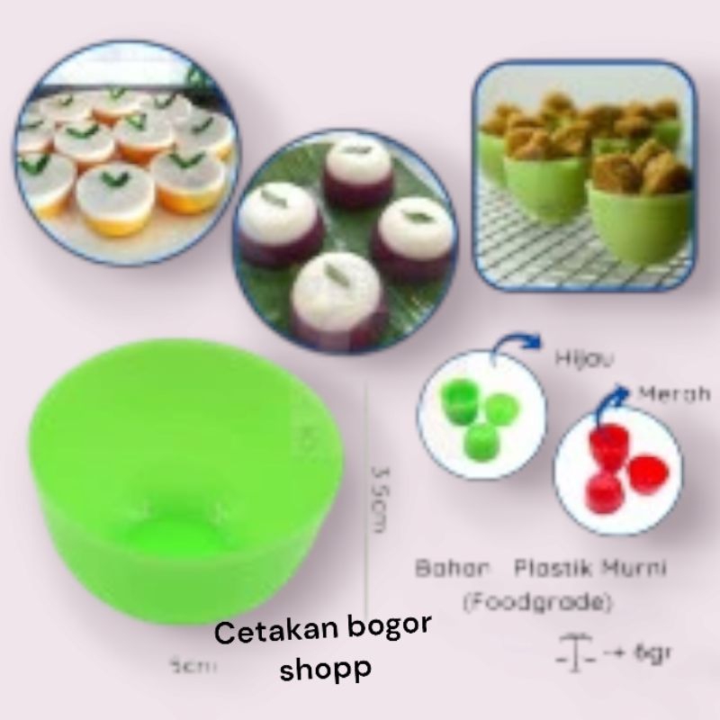 cetakan kue talam plastik cetakan kue puding cetakan kue kering plastik