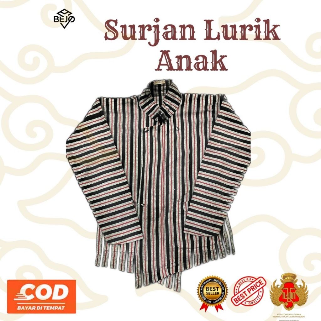 SURJAN LURIK ANAK /SURJAN LURIK KAMIS PON / SURJAN ANAK KUALITAS PREMIUM