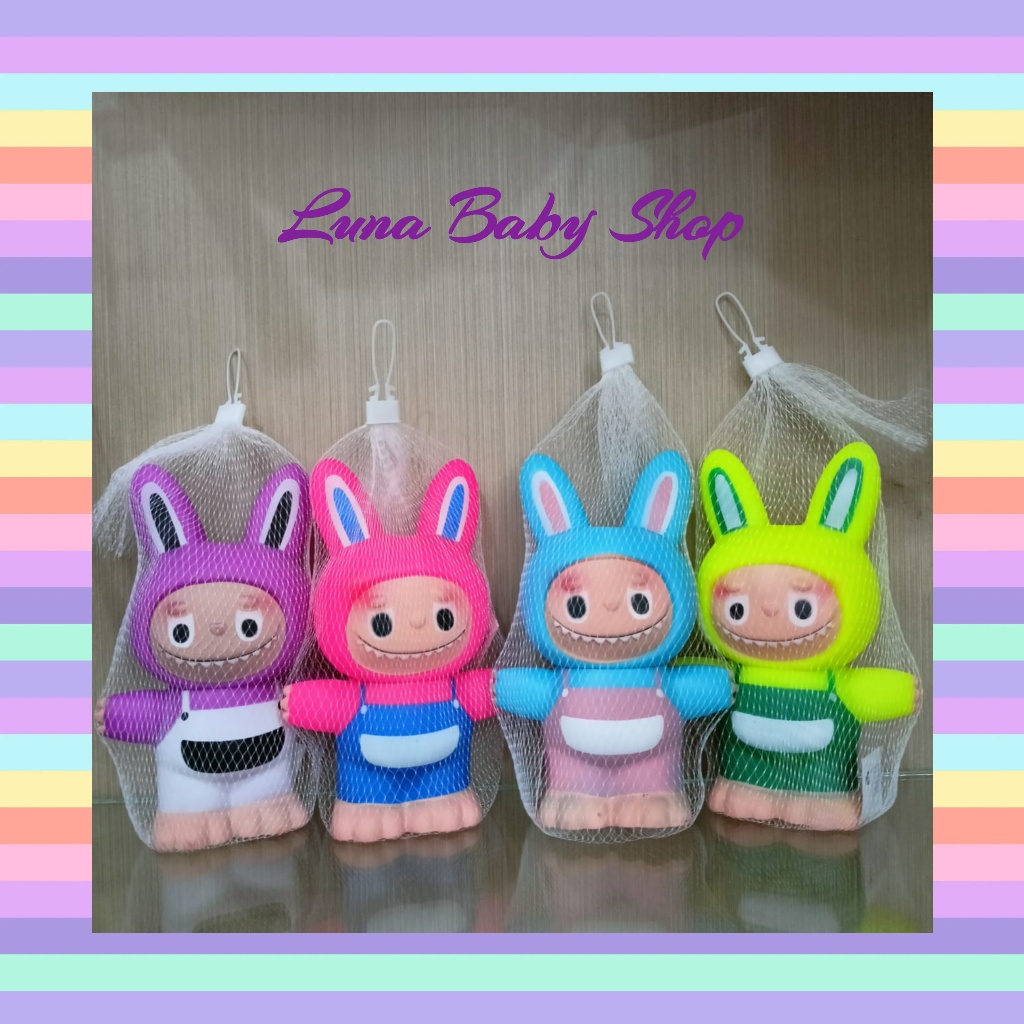 Mainan Karet Pencet Bunyi+Lampu/Mainan Anak