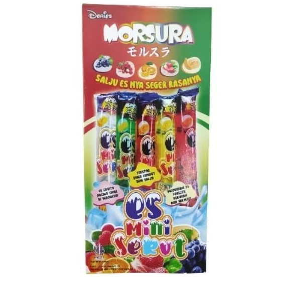 

Dories Morsura mini es serut 6sx30ml cocok untuk paket bingkisan hadiah hampers parcel parsel lebaran fp