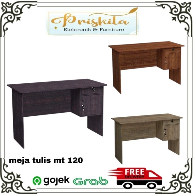 Meja belajar gstar / meja tulis MT 120 / MEJA KERJA / meja kantor / furniture Palembang/ priskila el