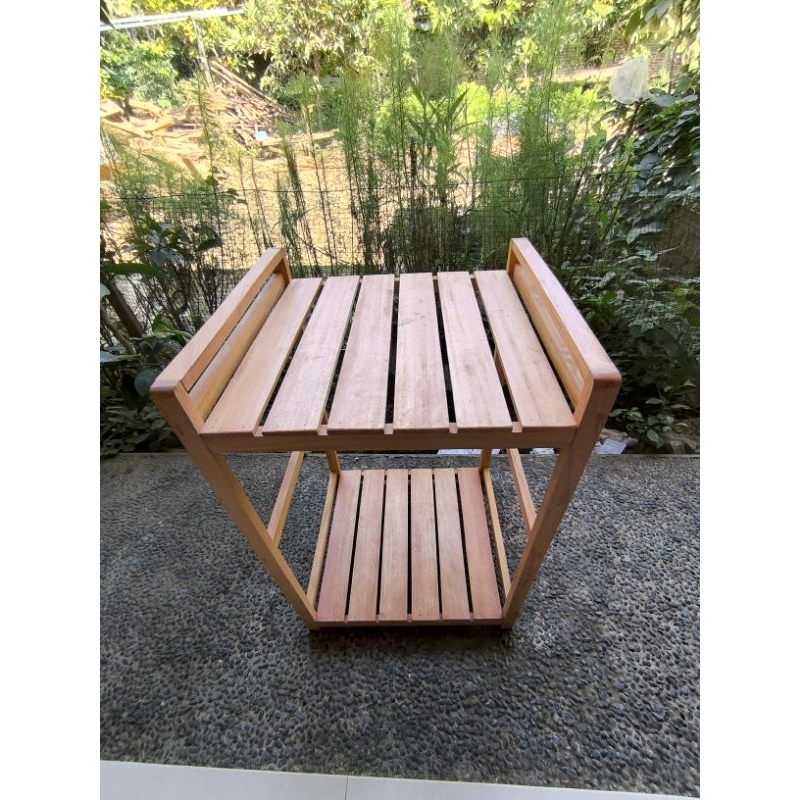 Rak Aquarium Kecil 40x40 2 Susun