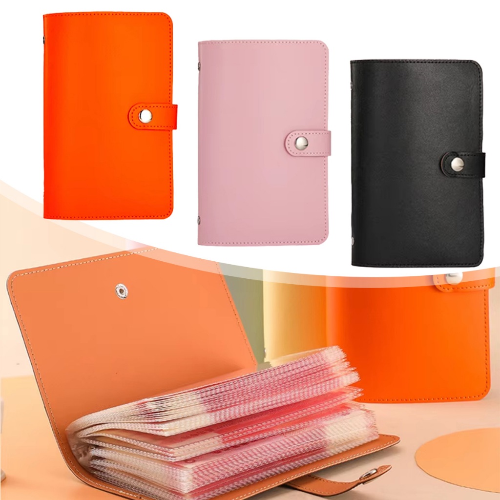 

Buku tabungan harian/Album Koleksi Uang Kertas/dompet kancing pintar keuangan /dompet disiplin