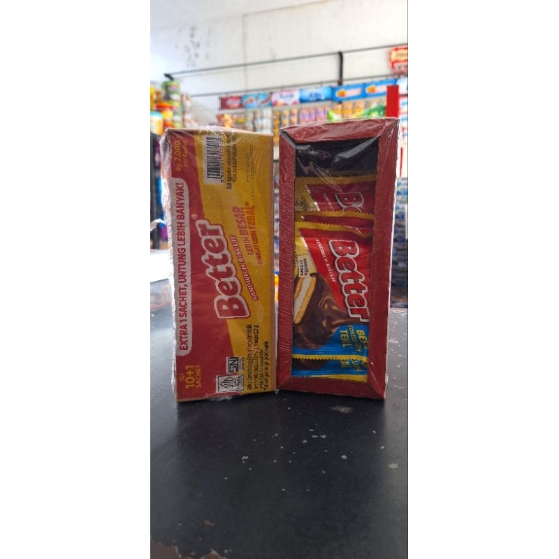 

Better Biskuit Bigger (10+1pcs)