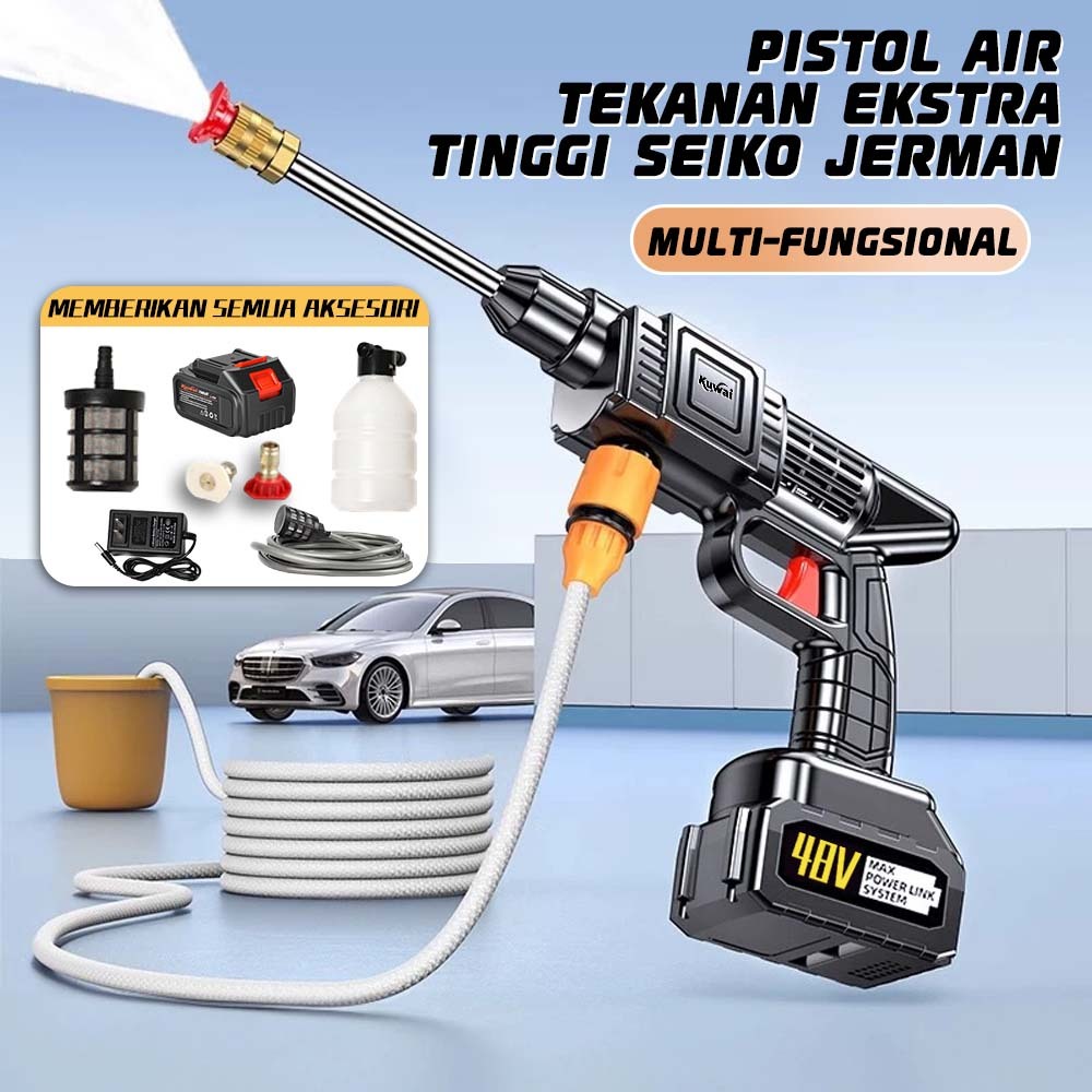 Jet Cleaner Tekanan Tinggi Alat Cuci Motor Mobil AC Steam Mesin Mini Portable Cuci Steam Mobil