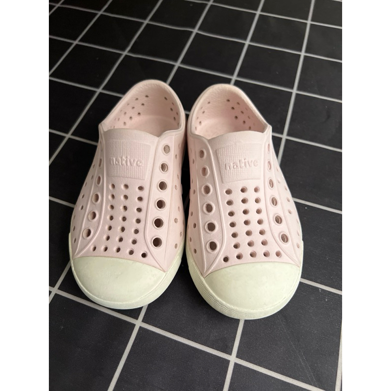 Native Kids Shoes Pink sepatu anak perempuan girl shoes