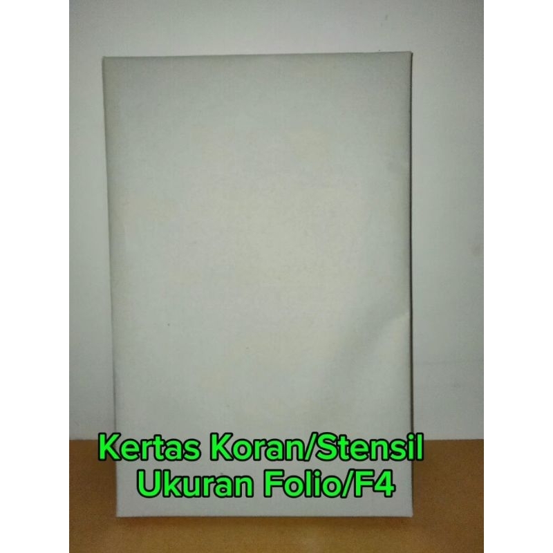 

Kertaskoran/Kertasstensil/Kertasburam/UkuranFolio(F4)/250lembar