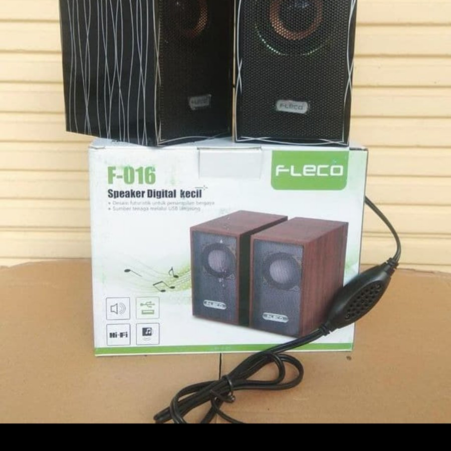 speaker fleco 016 speaker komputer dan laptop