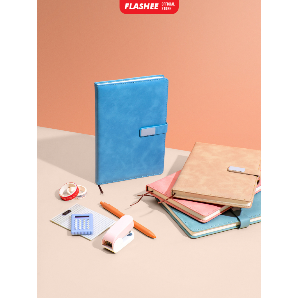 

Flashee Buku Catatan Kerja 100 Lembar Notebook Kuliah Jurnal aesthetic Warna Tosca