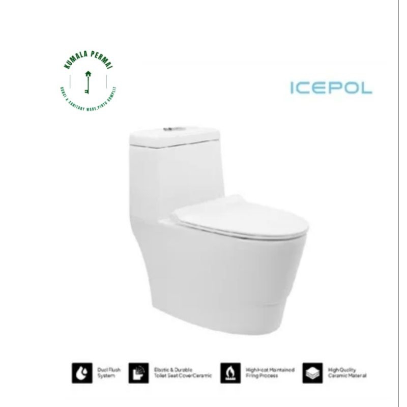 Icepol closet duduk toilet IC-8011