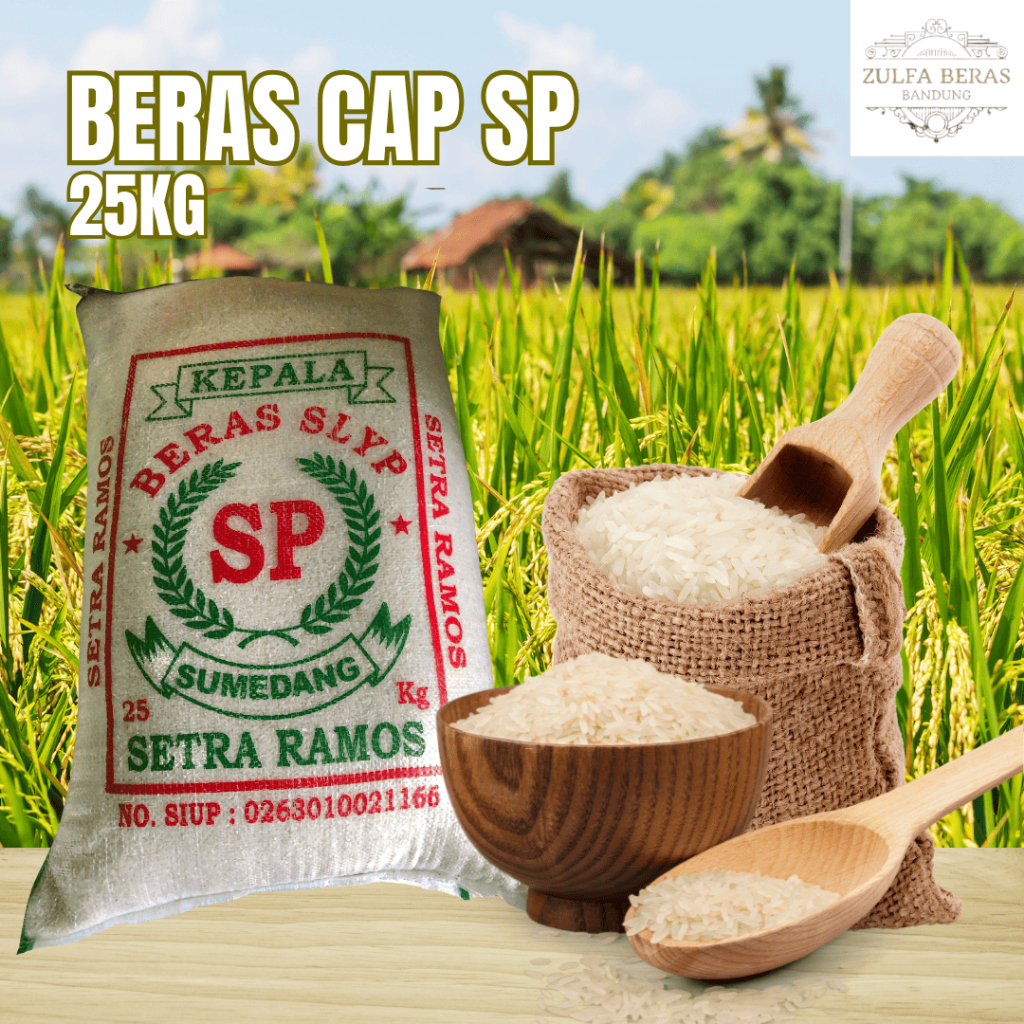 

Beras SP 25KG Cap SP Beras Premium