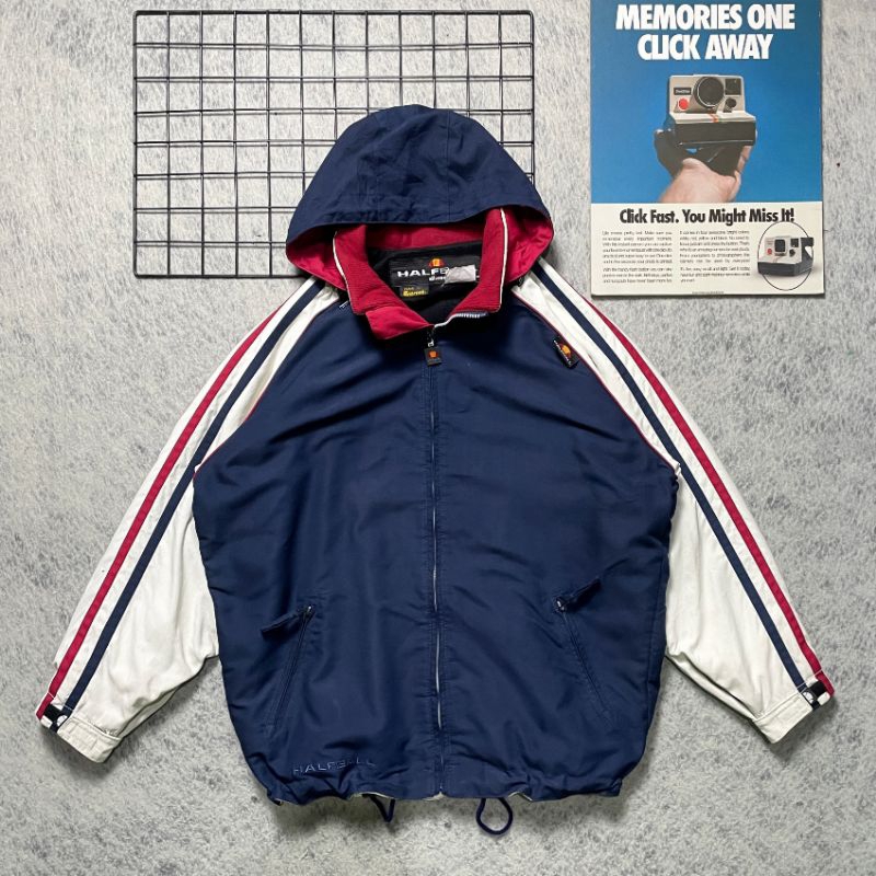 JAKET ELLESSE VINTAGE WATERPROOF SECOND ORIGINAL