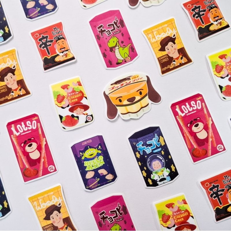 

Toy Story Snack Sticker Set Die Cut