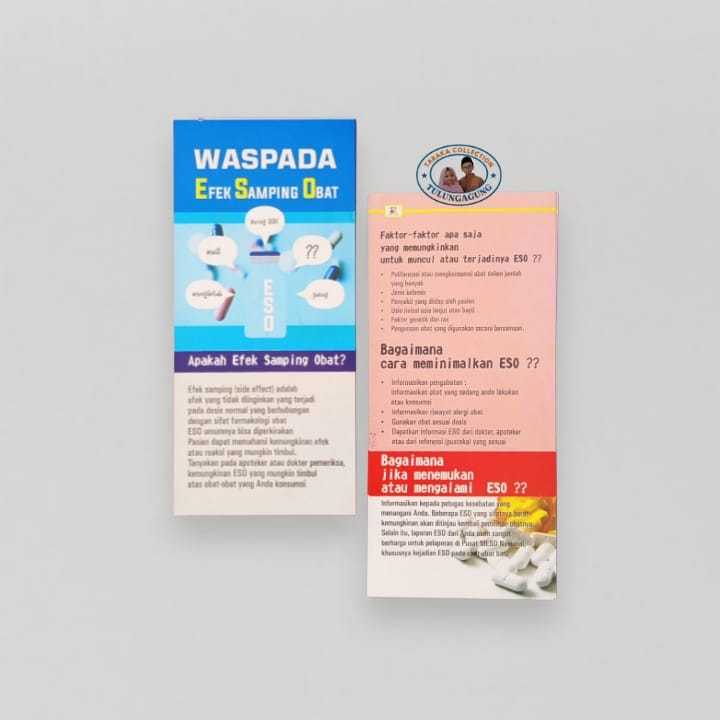 

Flyer Waspada Efek Samping Obat | Brosur Farmasi | Flyer PIO Apotek | Flyer ESO