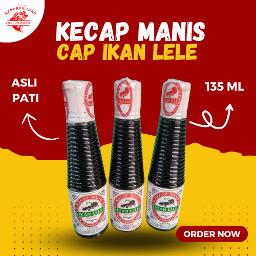 

Kecap Manis Cap Ikan Lele Kemasan Botol 135 ML Khas Pati