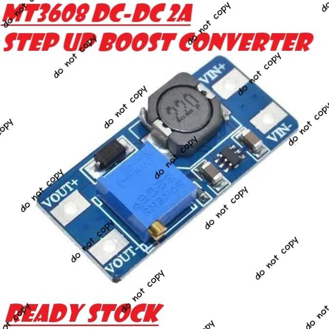 MT3608 DC-DC 2A Step Up Boost Converter Power Supply MT 3608