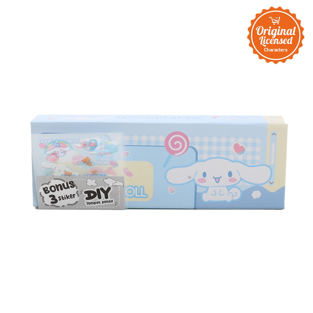 

Cinnamoroll Paper Pencil Case With DIY Sticker 20x3 cm