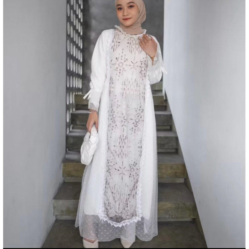 Preloved Anesya dress Warna BW Mocca by be.gracious