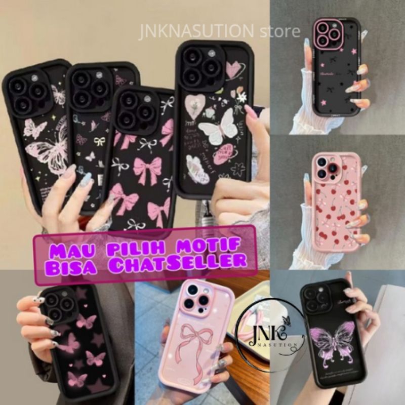CASE CEWEK KARAKTER TEBAL FOR REDMI A1 PLUS, 9T, 12