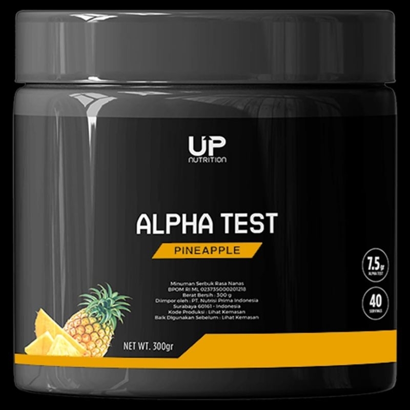 Up Nutrition Alpha Test Testoterone Booster 300gr 40 Serving
