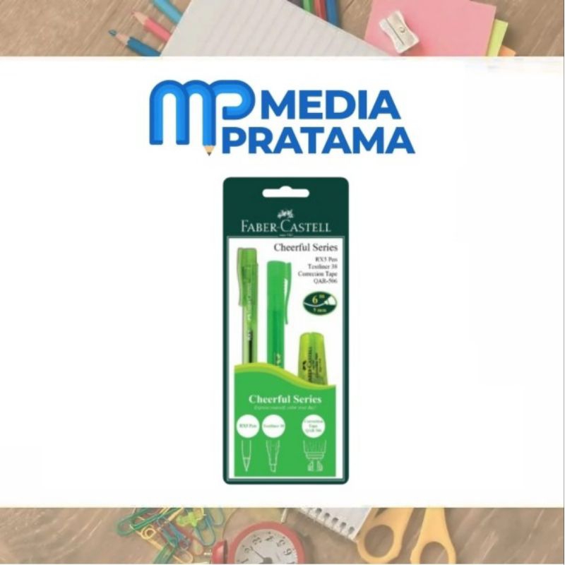 

FABER CASTELL CHEERFULL SERIES SET