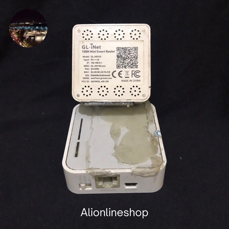minirouter gl inet Ar150 + tp link mr3020 batangan