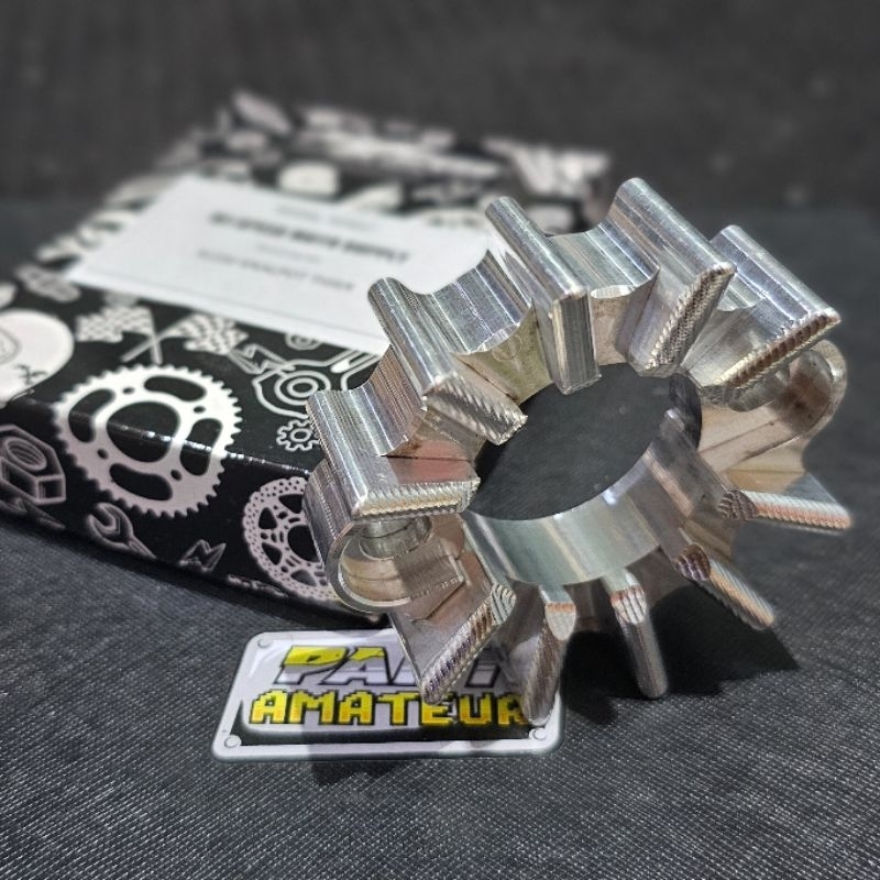 Klem knalpot tiger cnc m1 speed kleman kuku macan knalpot tiger mp cb clamp knalpot gl100