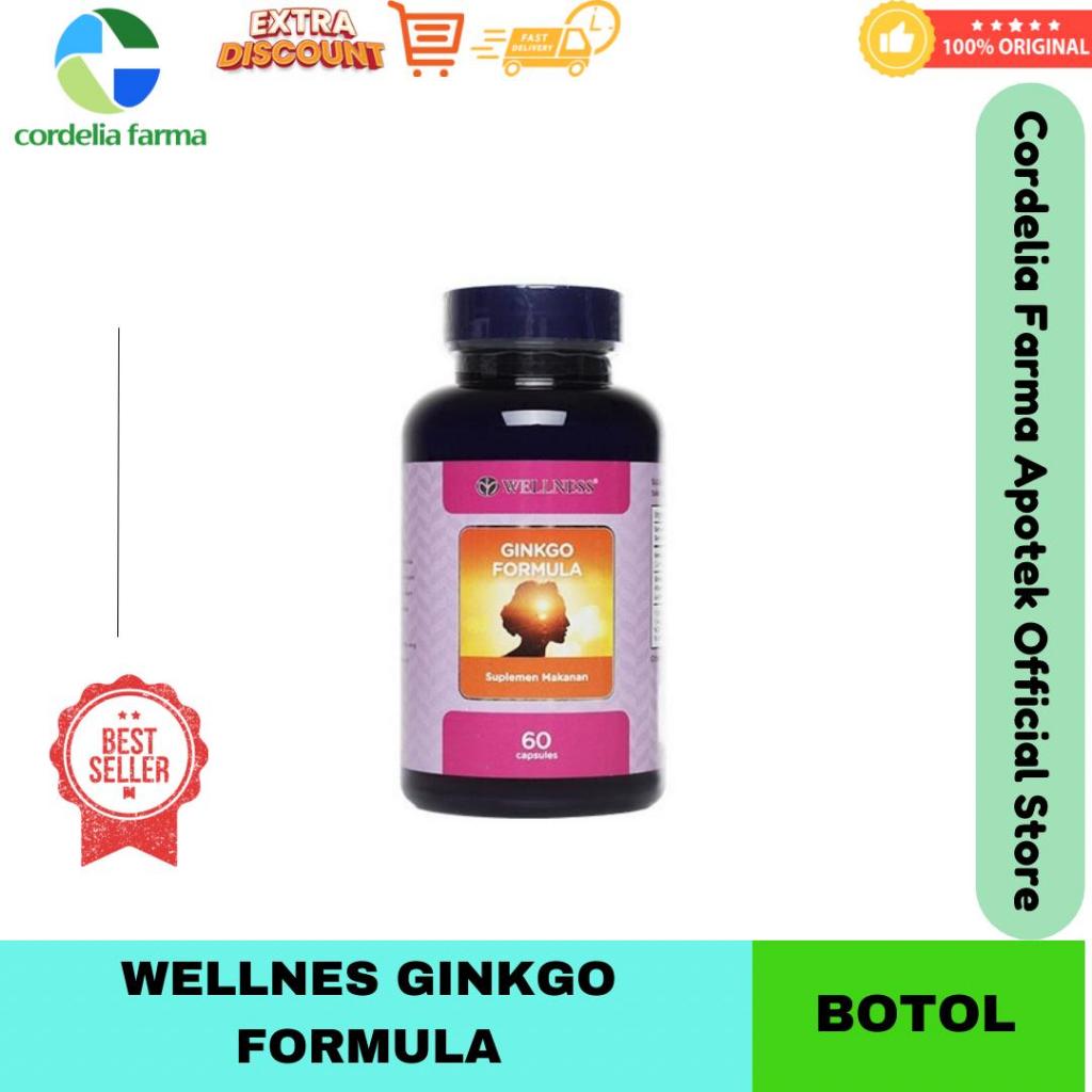 Wellness Ginkgo Formula 60 Kapsul / Ginkgo Biloba