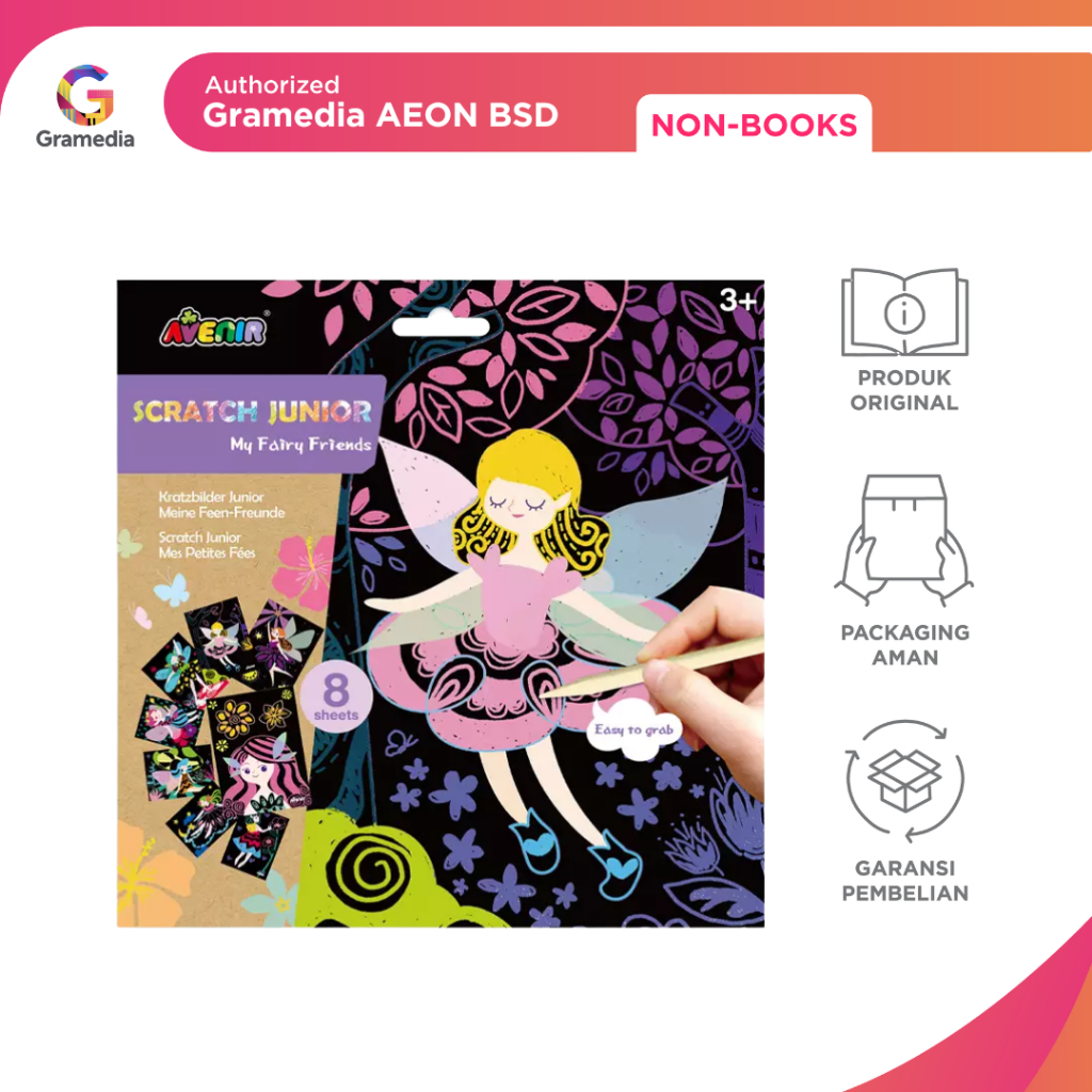 

GRAMEDIA BSD CITY - Scratch Junior My Fairy Friends