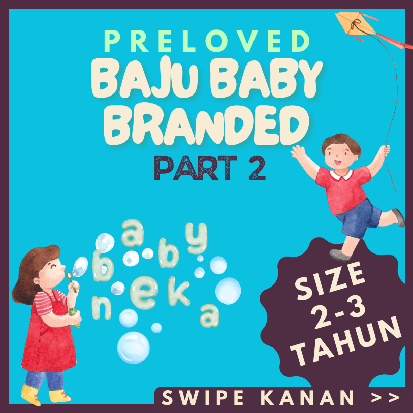 (2)PRELOVED Baju Bayi Branded 2-3+ Tahun (Atasan, Bawahan, Celana,  Kaos, Dress, Oneset, Jaket)