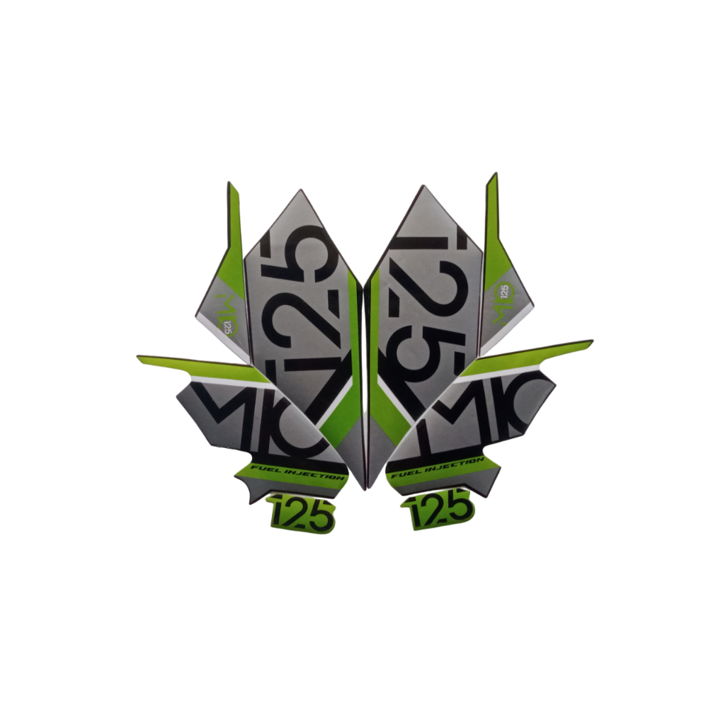 Stiker Striping Mio M3 2017 Hijau List Stiker Standar Mio M3 2017 - Striping Standar Mio M3 2017