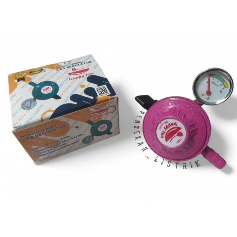 REGULATOR HAPPY FUN WARNA PINK