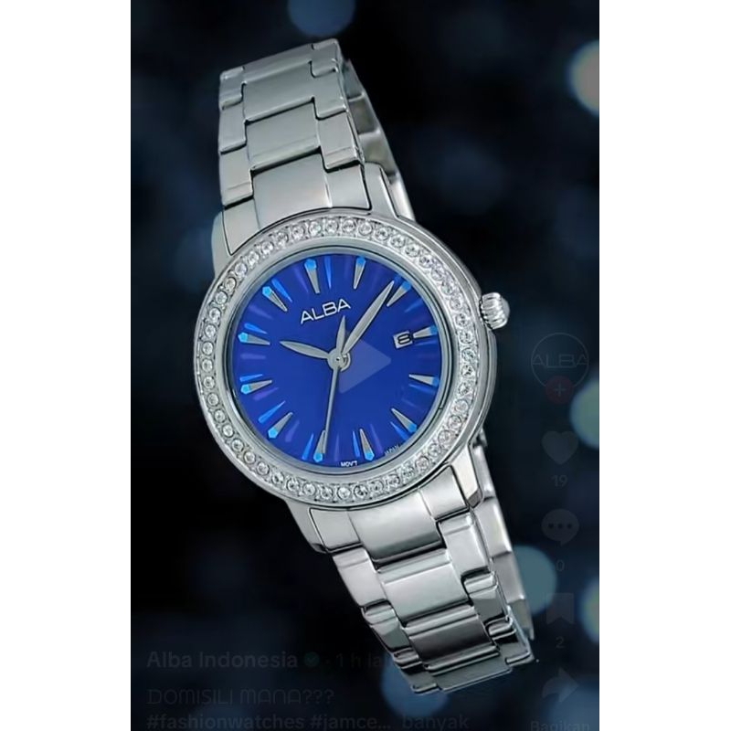 Alba AH7DL3#AH7DL3#AH7DL3X1#Alba AH7DL3X1#Jam tangan wanita Alba AH7DL3#Ladies watch Alba AH7DL3X1