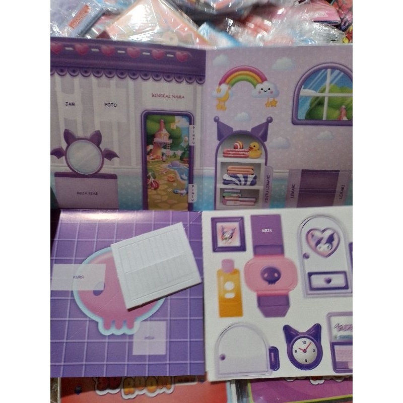 

1 PCS STIKER ROOM DG(RANDOM)