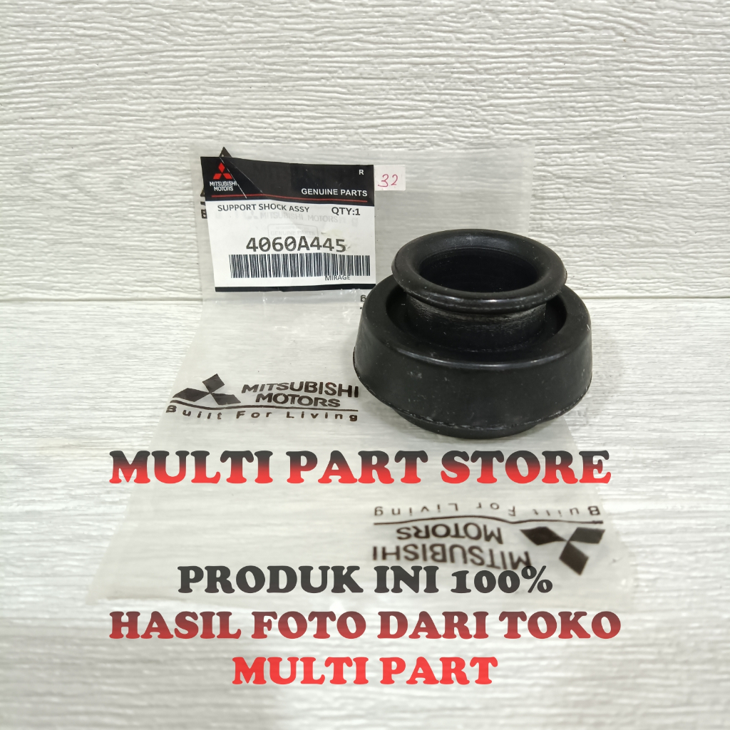 SUPPORT MIRAGE KARET SHOCK DEPAN MITSUBISHI MIRAGE