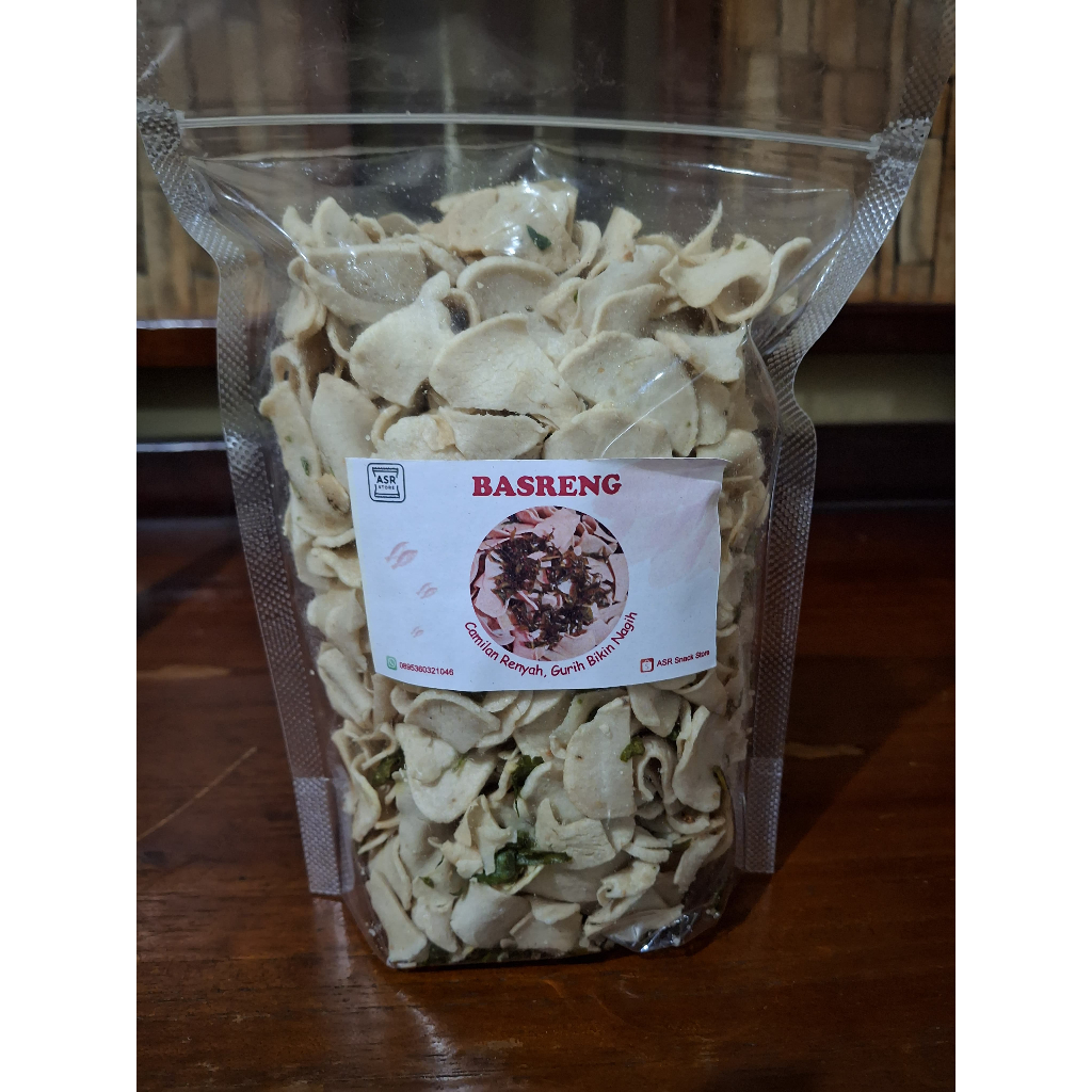 

Basreng Daun Jeruk Premium Homemade 250 gr