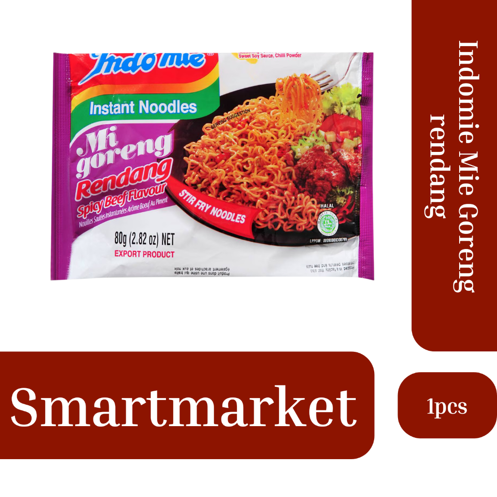 

Indomie Goreng Rendang I kemasan 1 Pcs I 100%Original