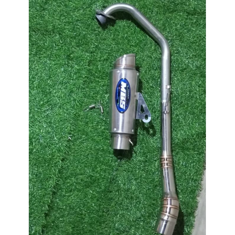 KNALPOT RACING MBS ORIGINAL tipe proliner BUAT MOTOR JUPITER MX OLD