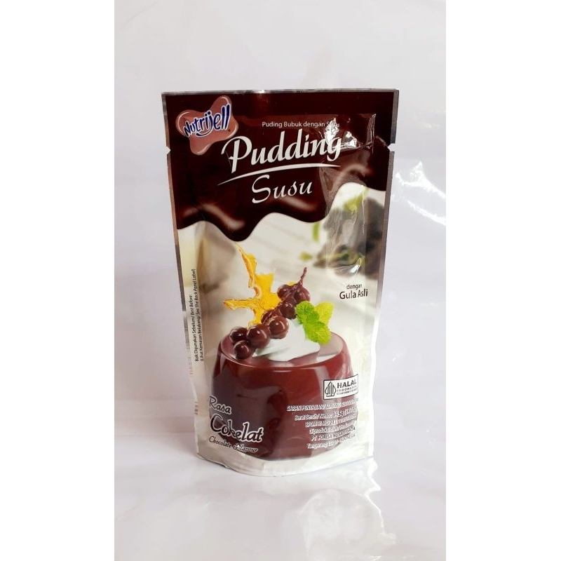 

Nutrijell Pudding Susu Rasa Cokelat