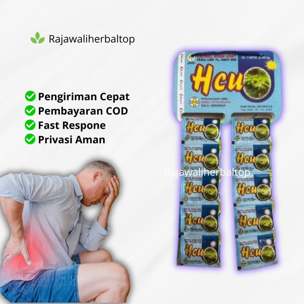 

HCU Kapsul Original Asam Urat