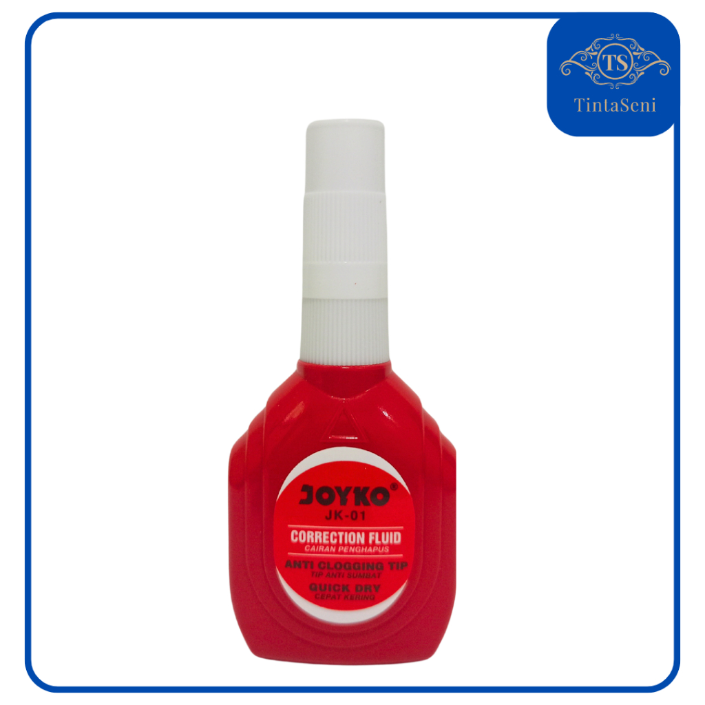 

Tipe X Merah Correction Pen Joyko JK01 Satuan Tipe x Murah Meriah Berkualitas Correction Fluid Joyko JK-01 Cair Satuan