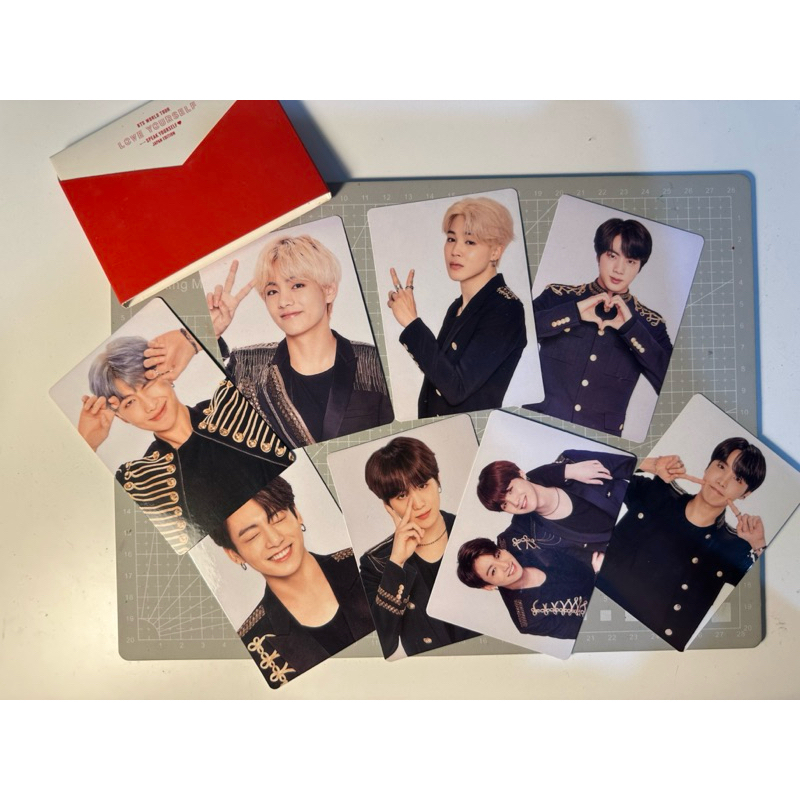 [UNOFFICIAL] BTS photocard Japan love yourself world tour 2019